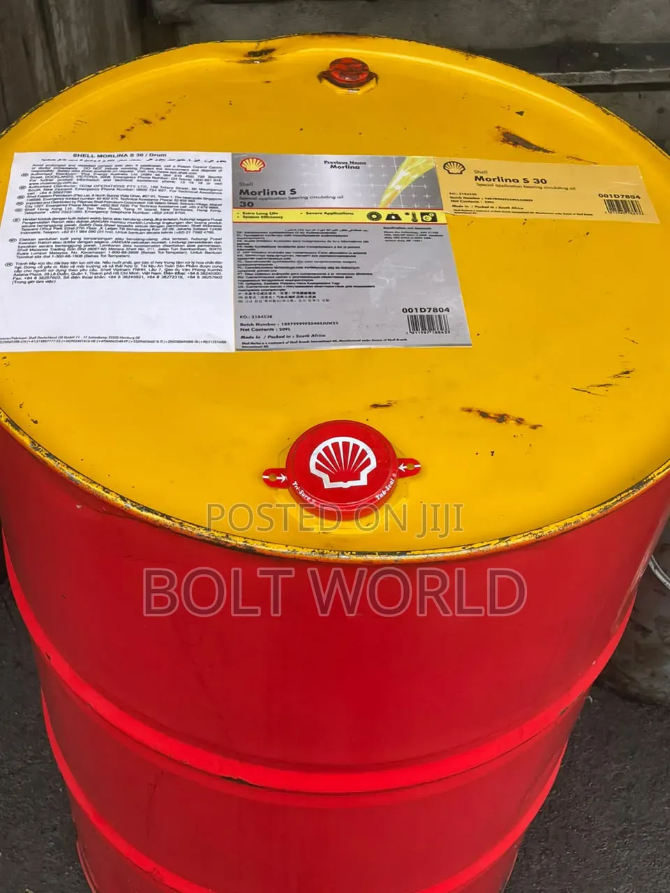 Shell Morlina S 30 Drum 208l