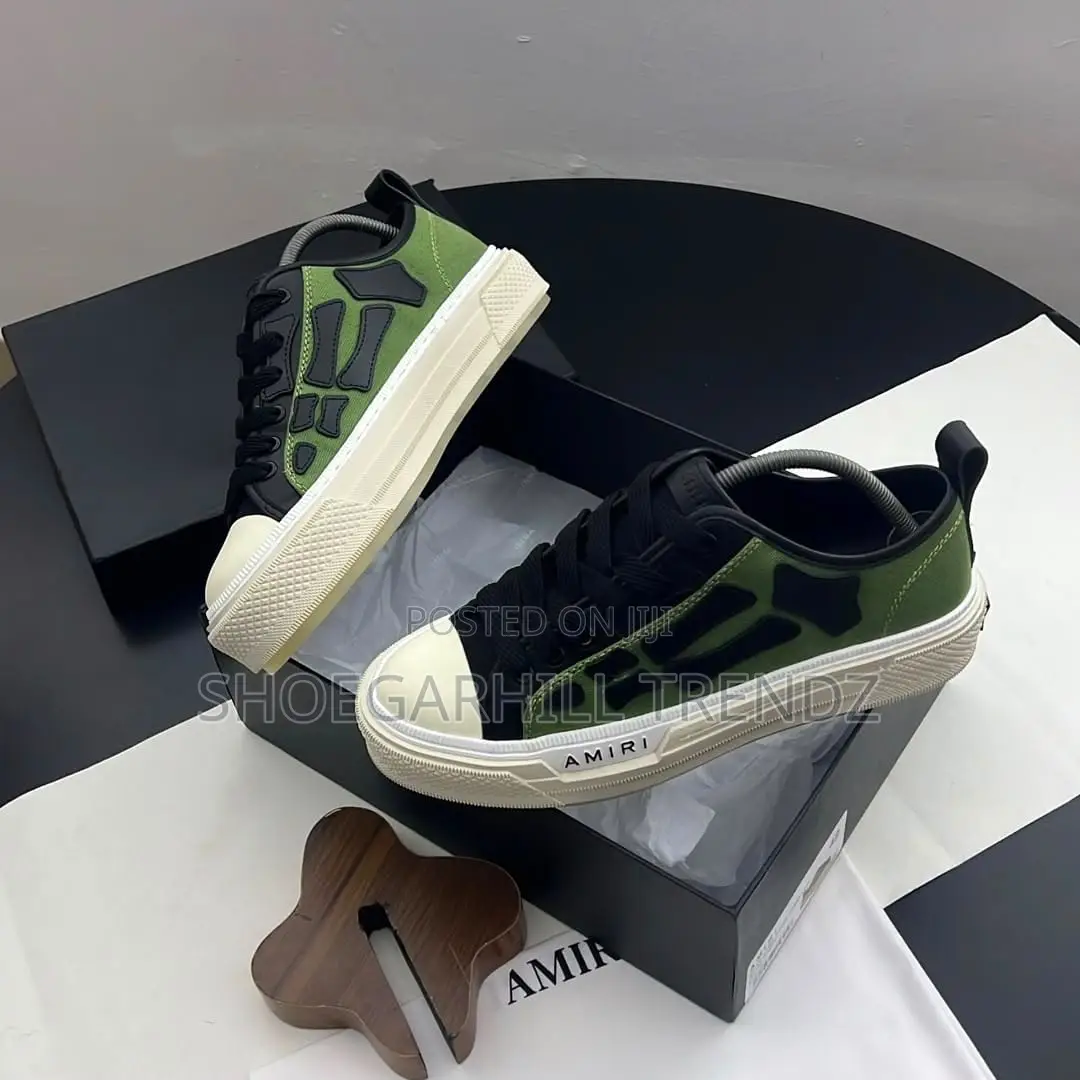 Amiri Low and High Top Sneakers | Streetwear Elegance
