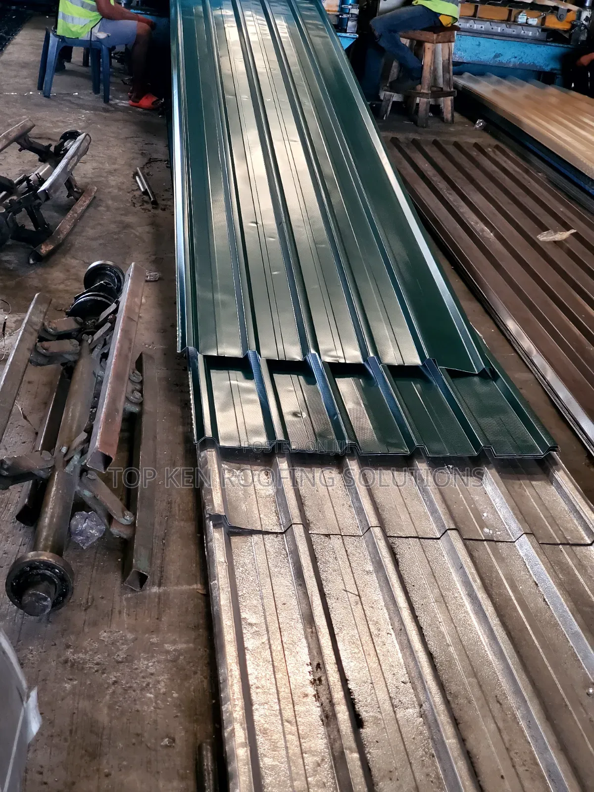 0.45mm Bush Green Longspan Sheet