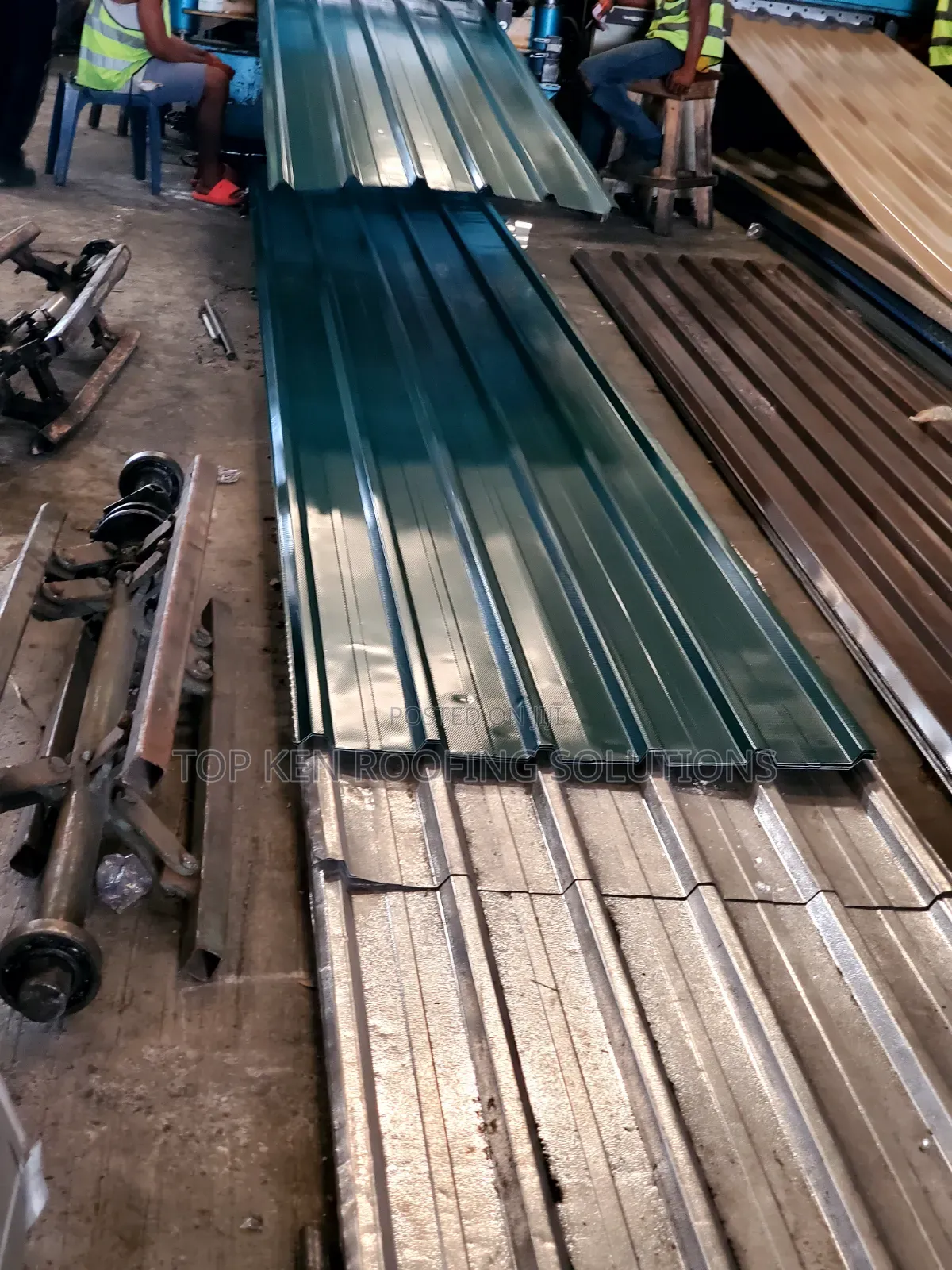 0.45mm Bush Green Longspan Sheet