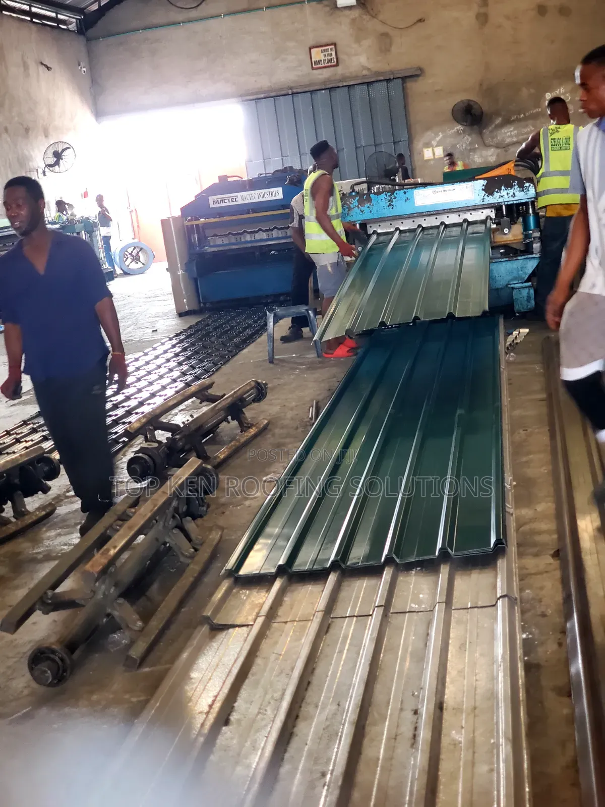 Green Longspan 0.55mm Thickness