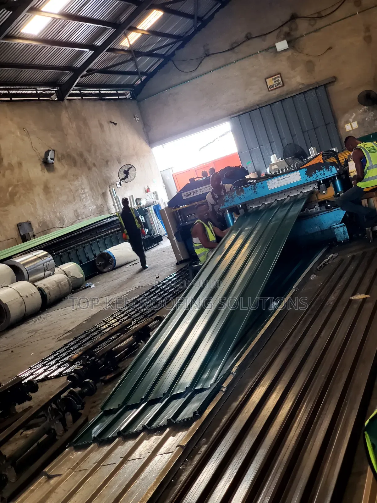 0.55 Grade B Oven Baked Aluminium Sheet Green