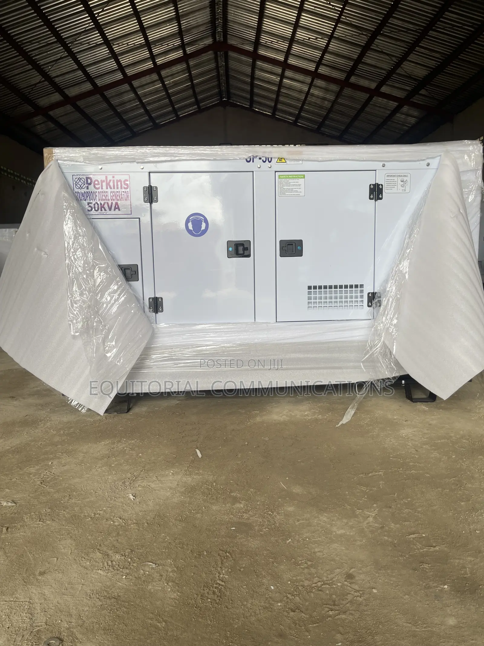 Perkins 50kVA Soundproof Power Genset
