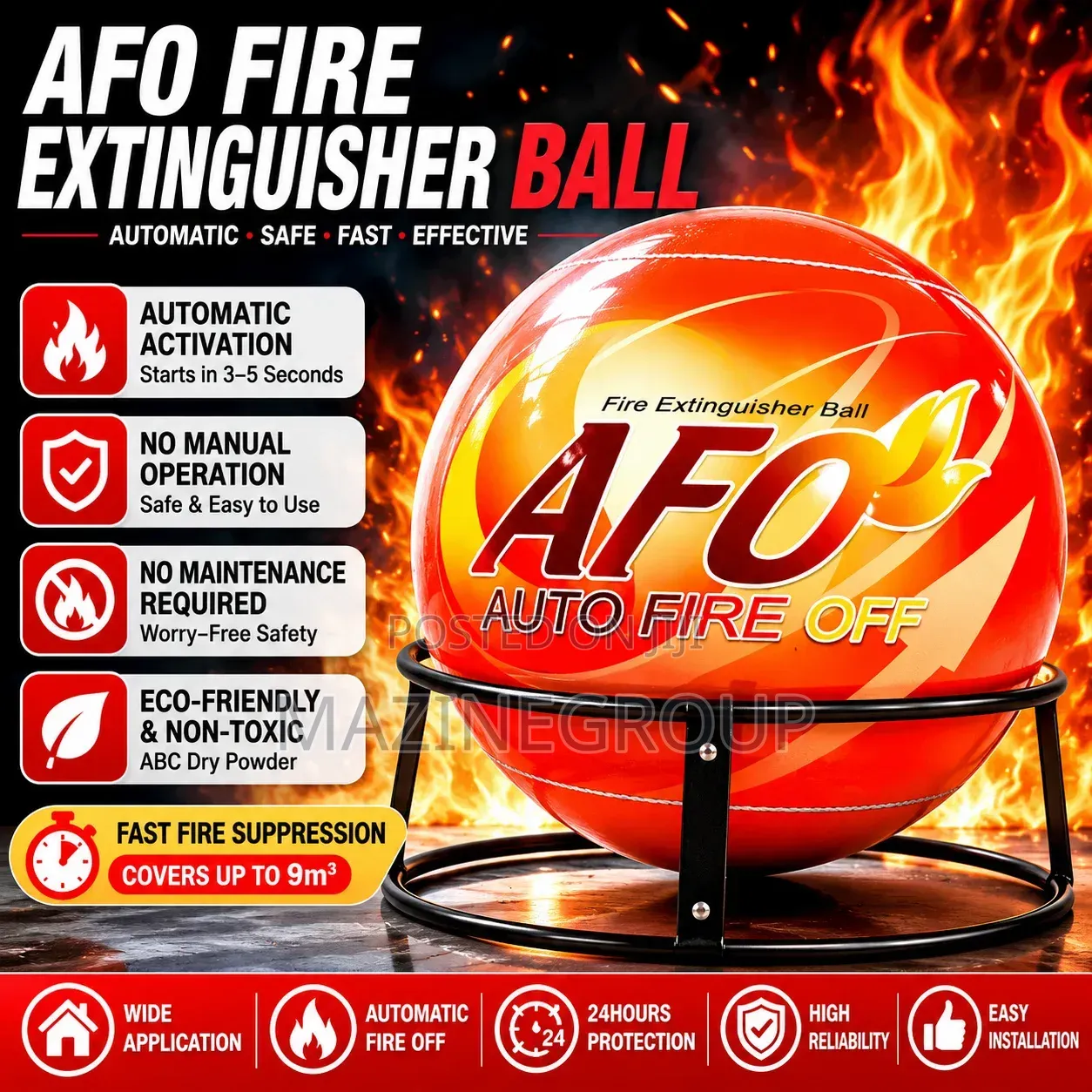 Fire Extinguisher Ball