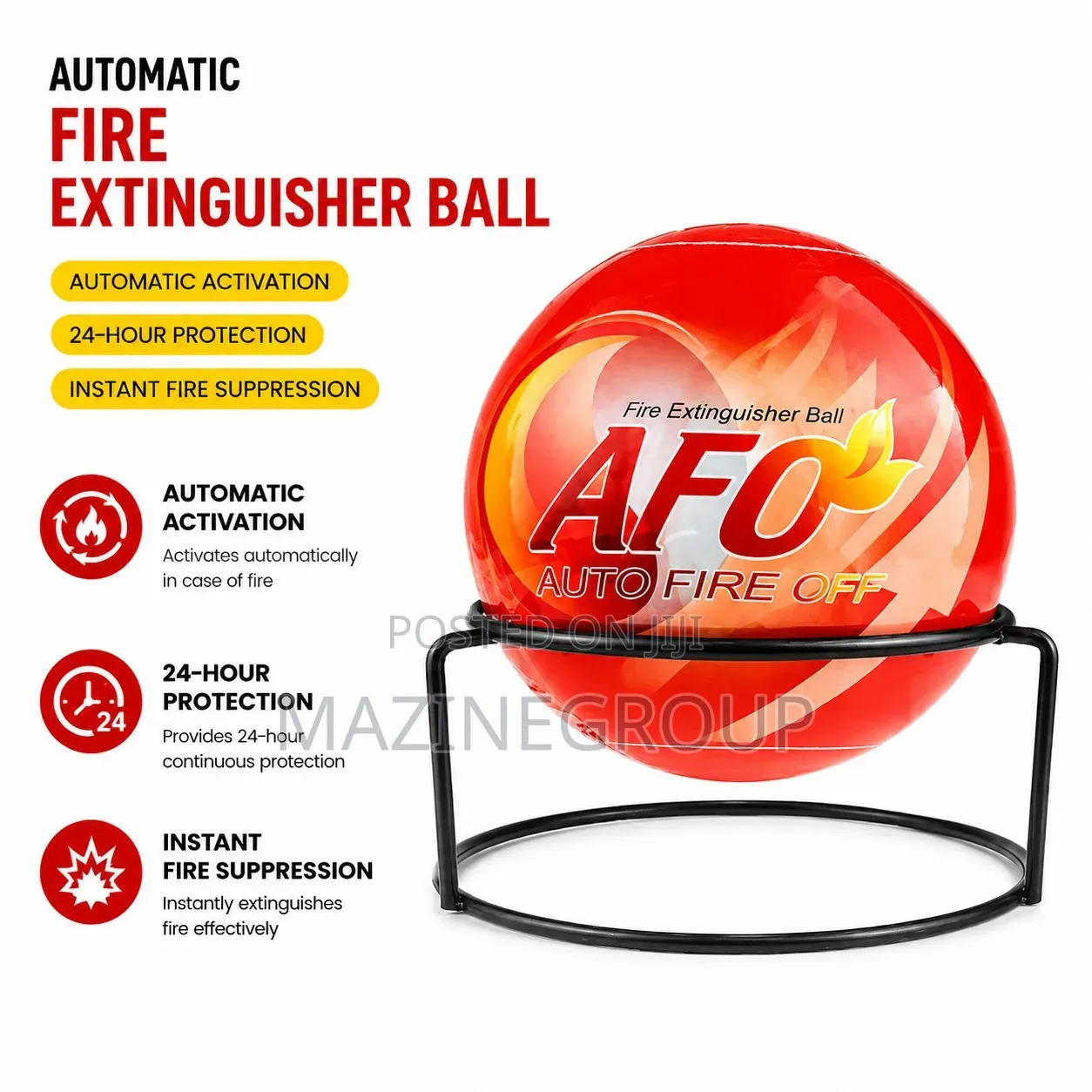 Fire Extinguisher Ball