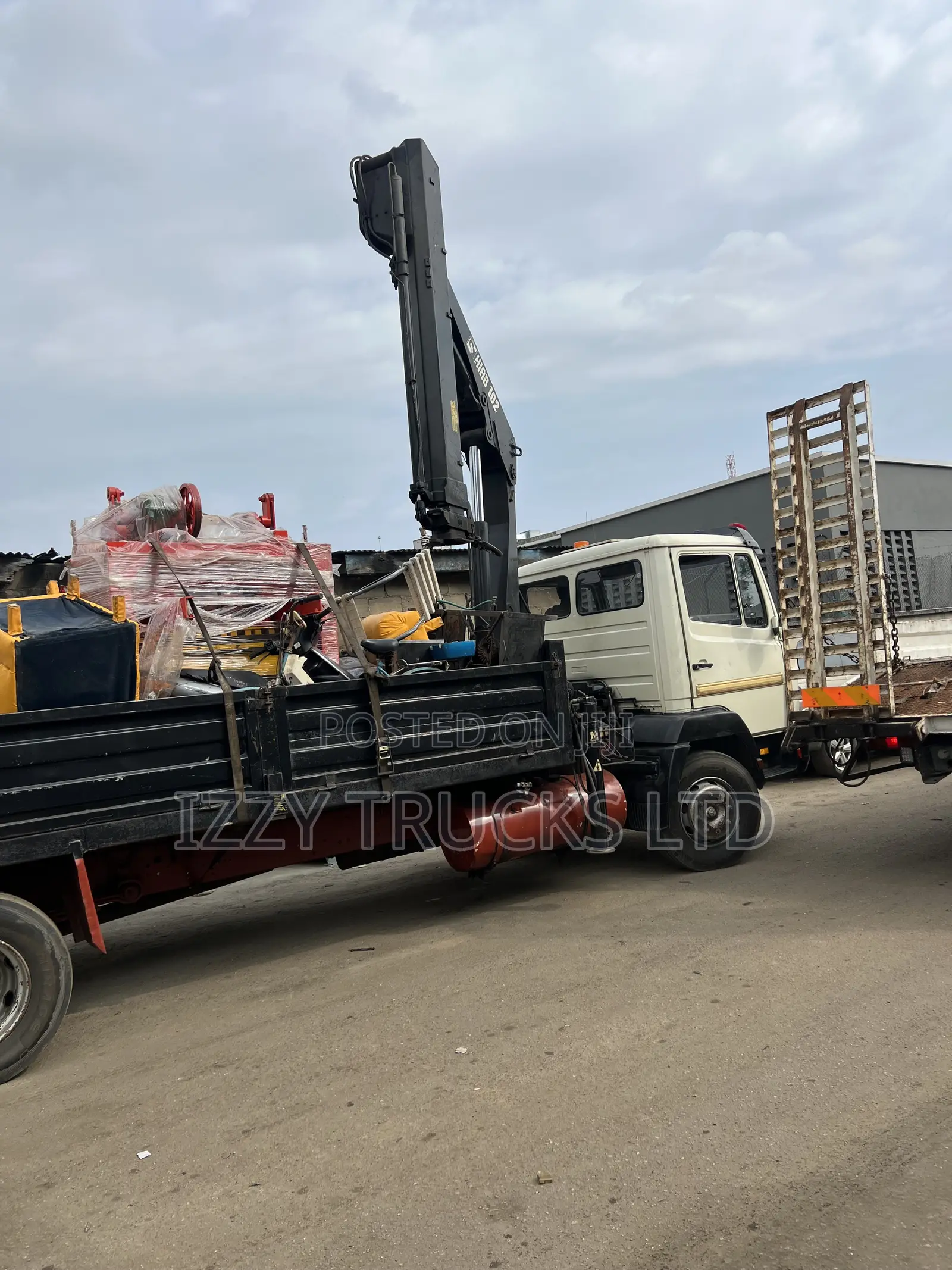 Hiab Crane Truck Available for Rental