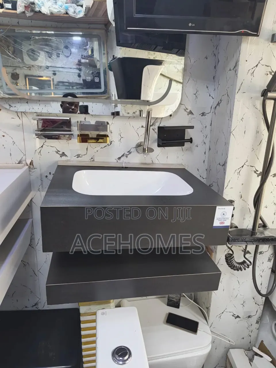 Black Marble Cabinet Exclusive