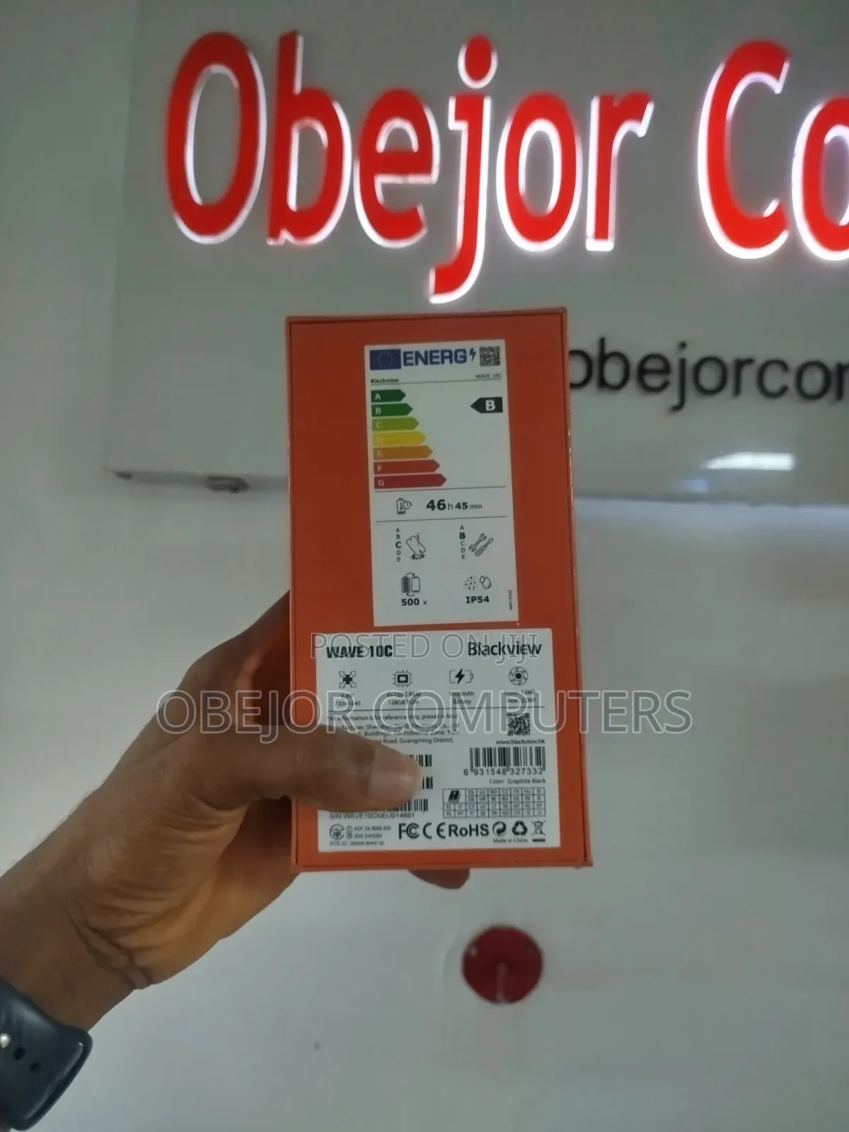 New Mobile Phone 128 GB Black