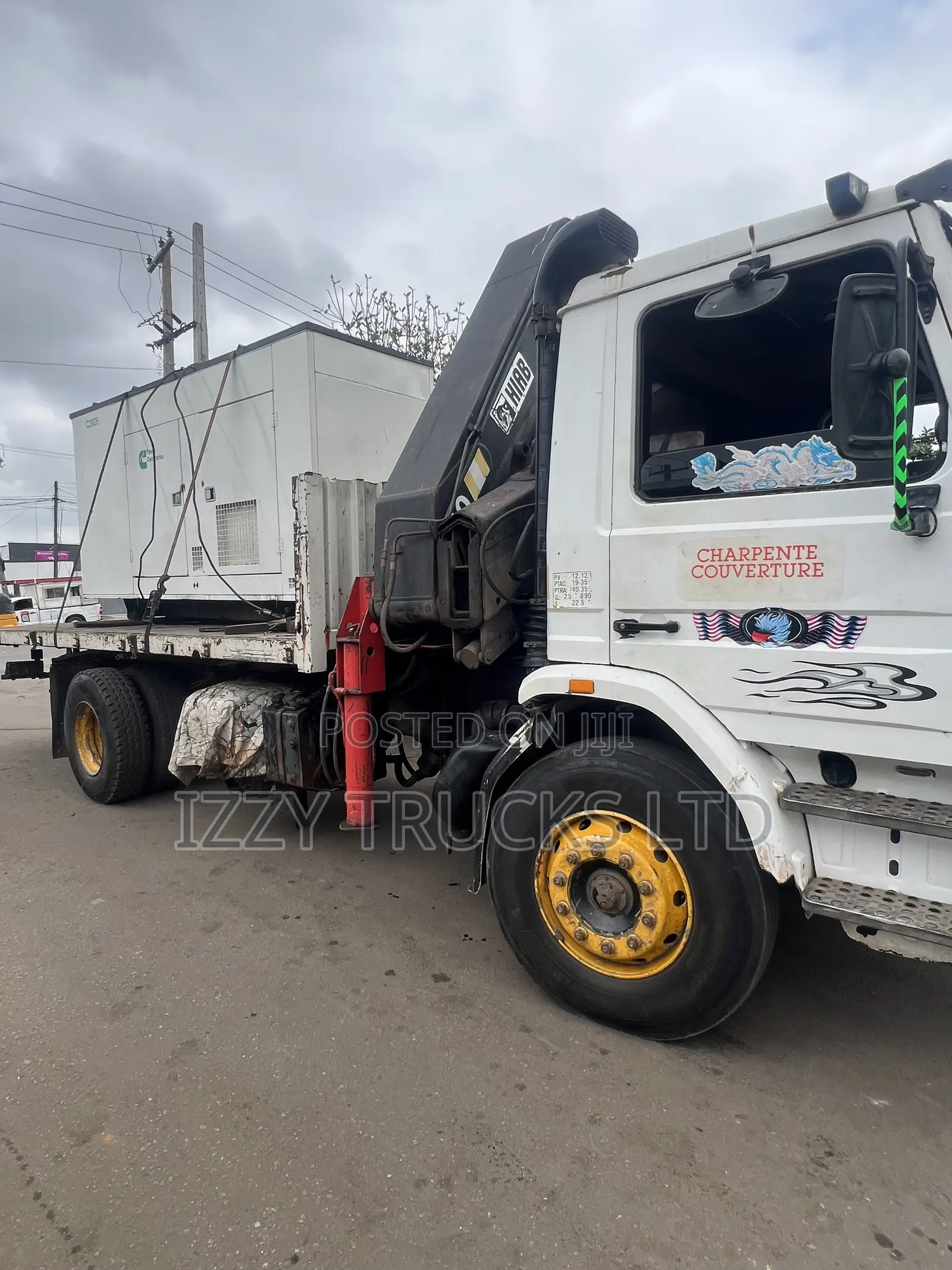 Nationwide Hiab Truck Rental Lifting Services