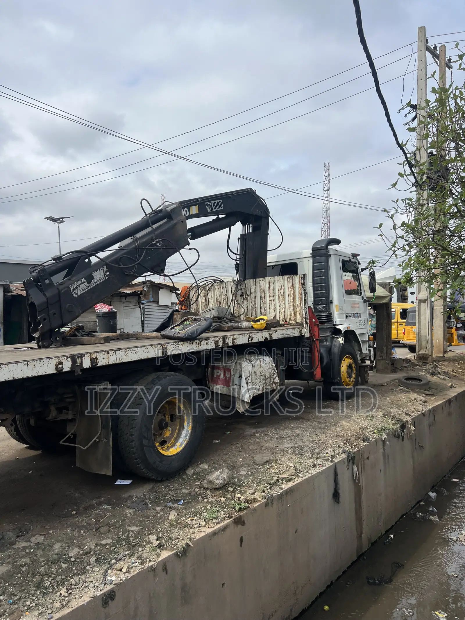 Nationwide Hiab Truck Rental Lifting Services