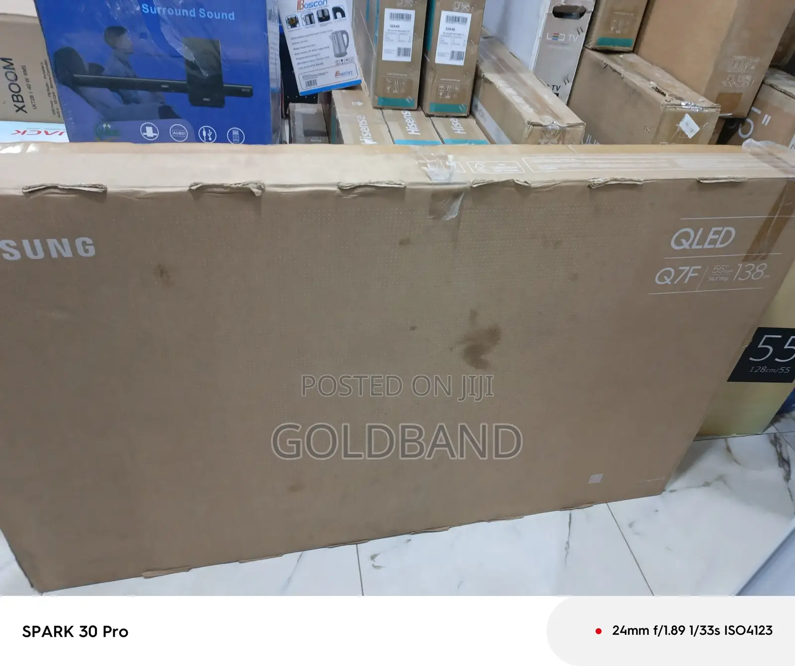 Samsung 55-Inch QLED Smart TV – Smart Entertainment at Home