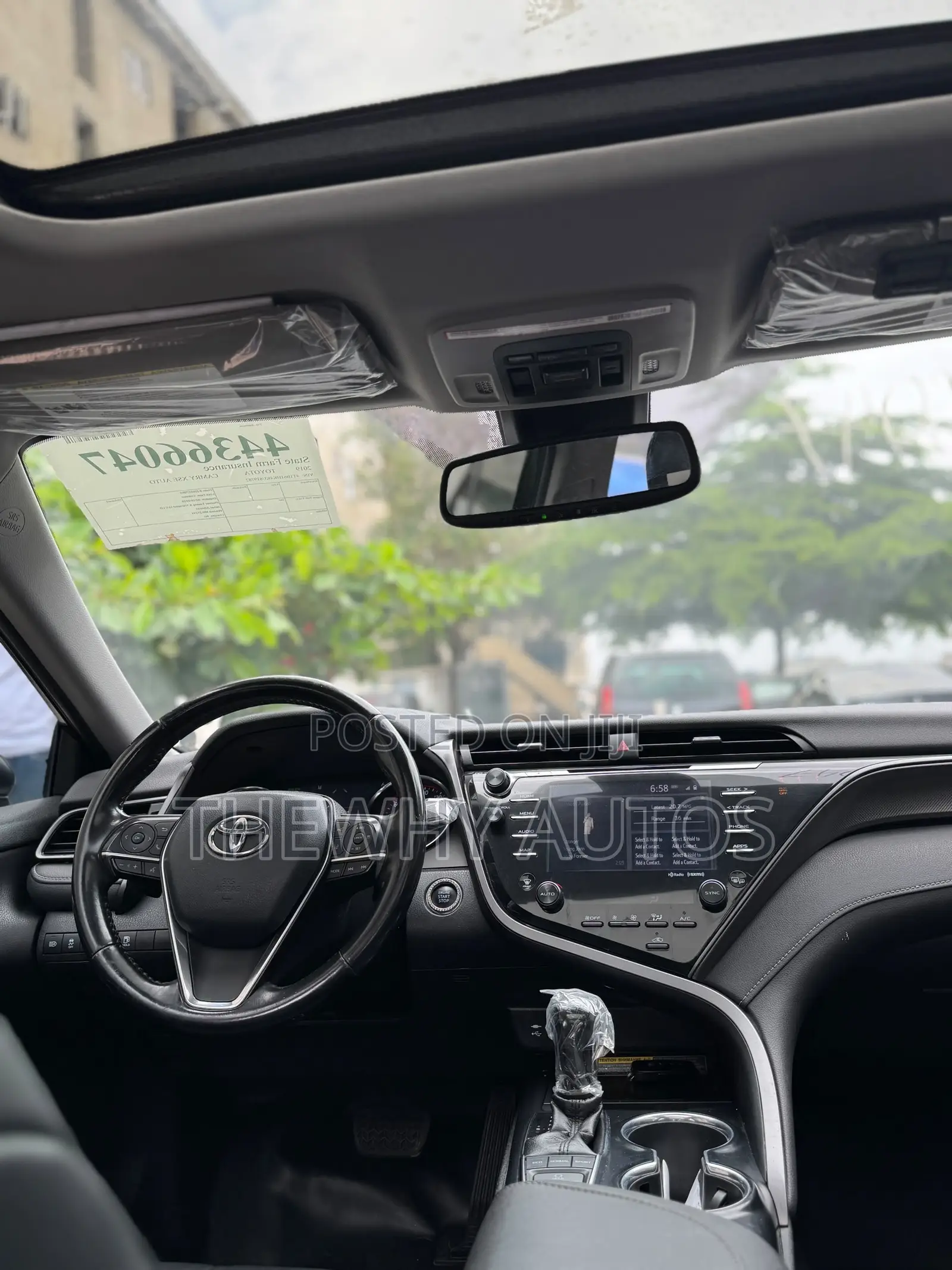 Toyota Camry XSE FWD 2020 Black