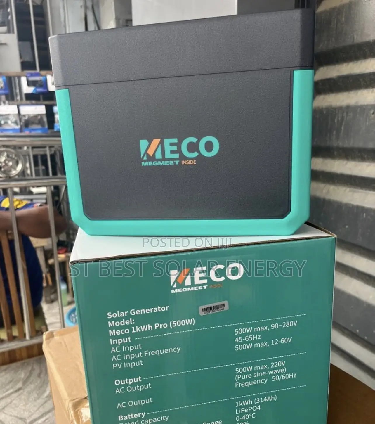 1kwh Pro (500W) Meco Solar Generator