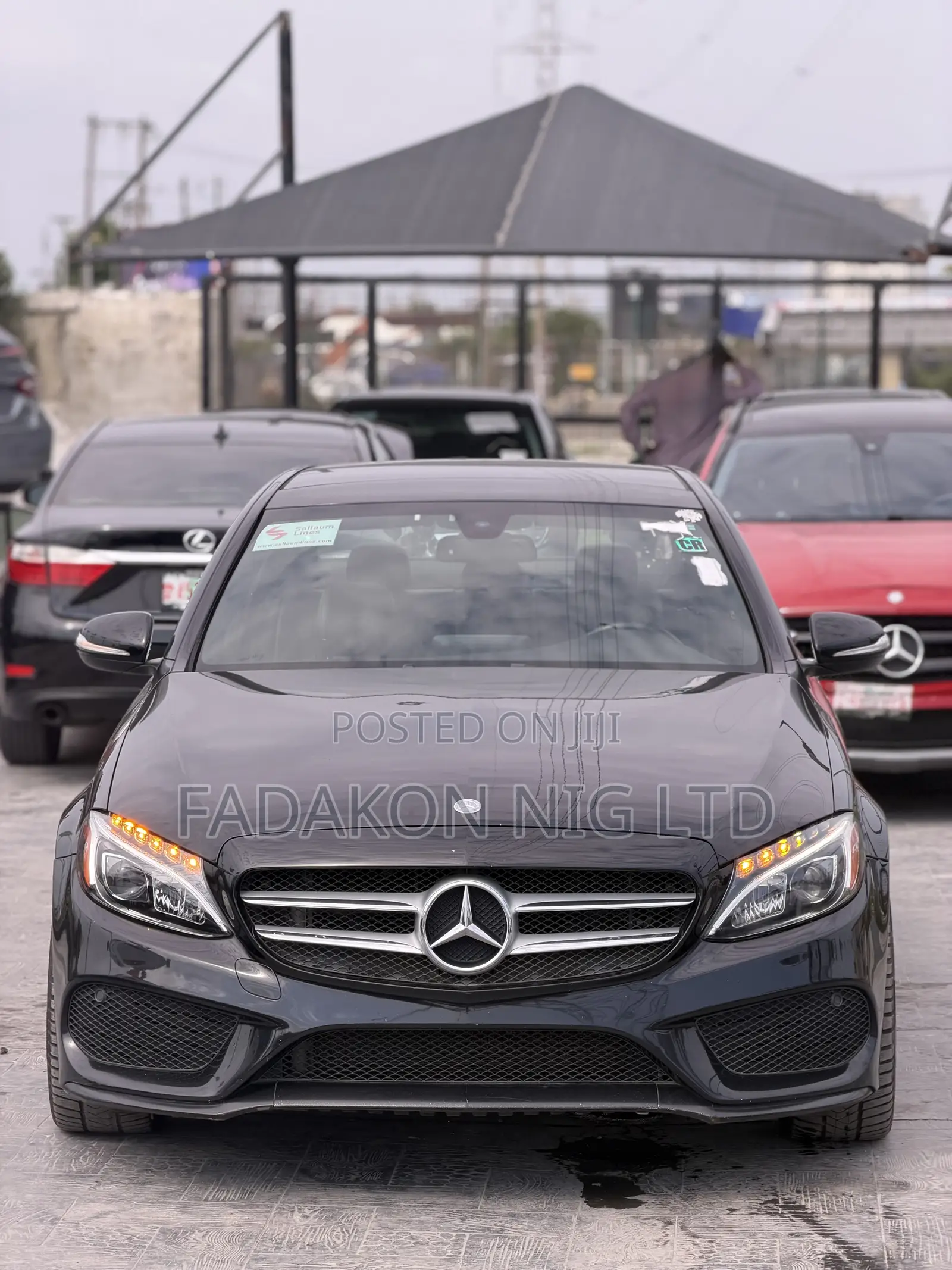 Mercedes-Benz C400 4Matic AWD Sedan (3.0L V6 7A) 2015 Black
