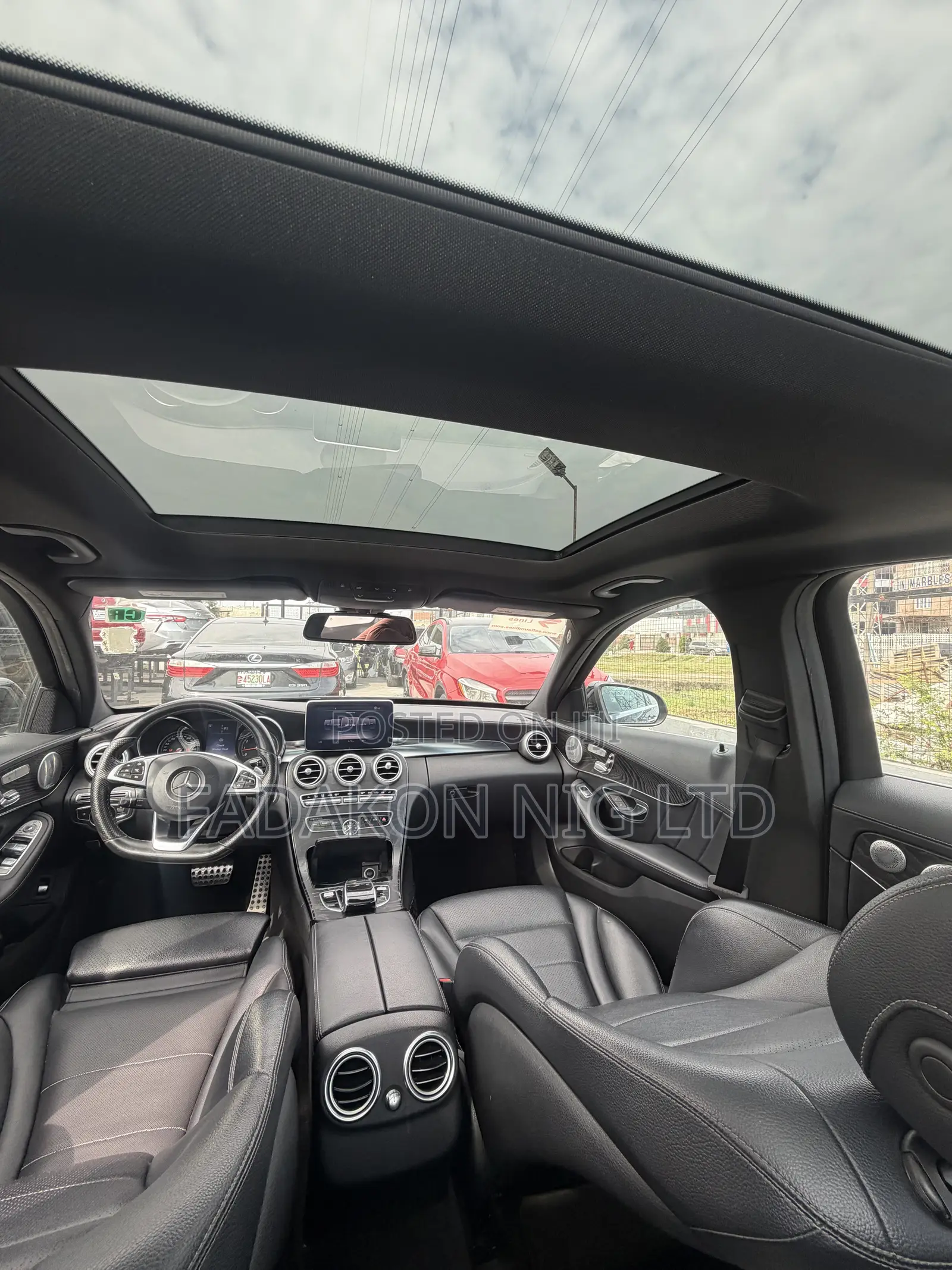 Mercedes-Benz C400 4Matic AWD Sedan (3.0L V6 7A) 2015 Black