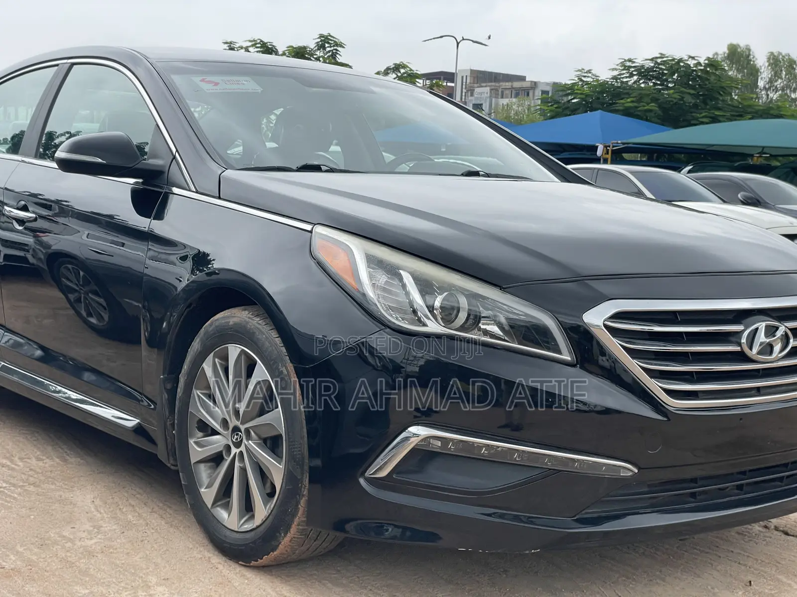 Hyundai Sonata Sport 2.0T Sedan FWD (2.0L 4cyl 6A) 2016 Black