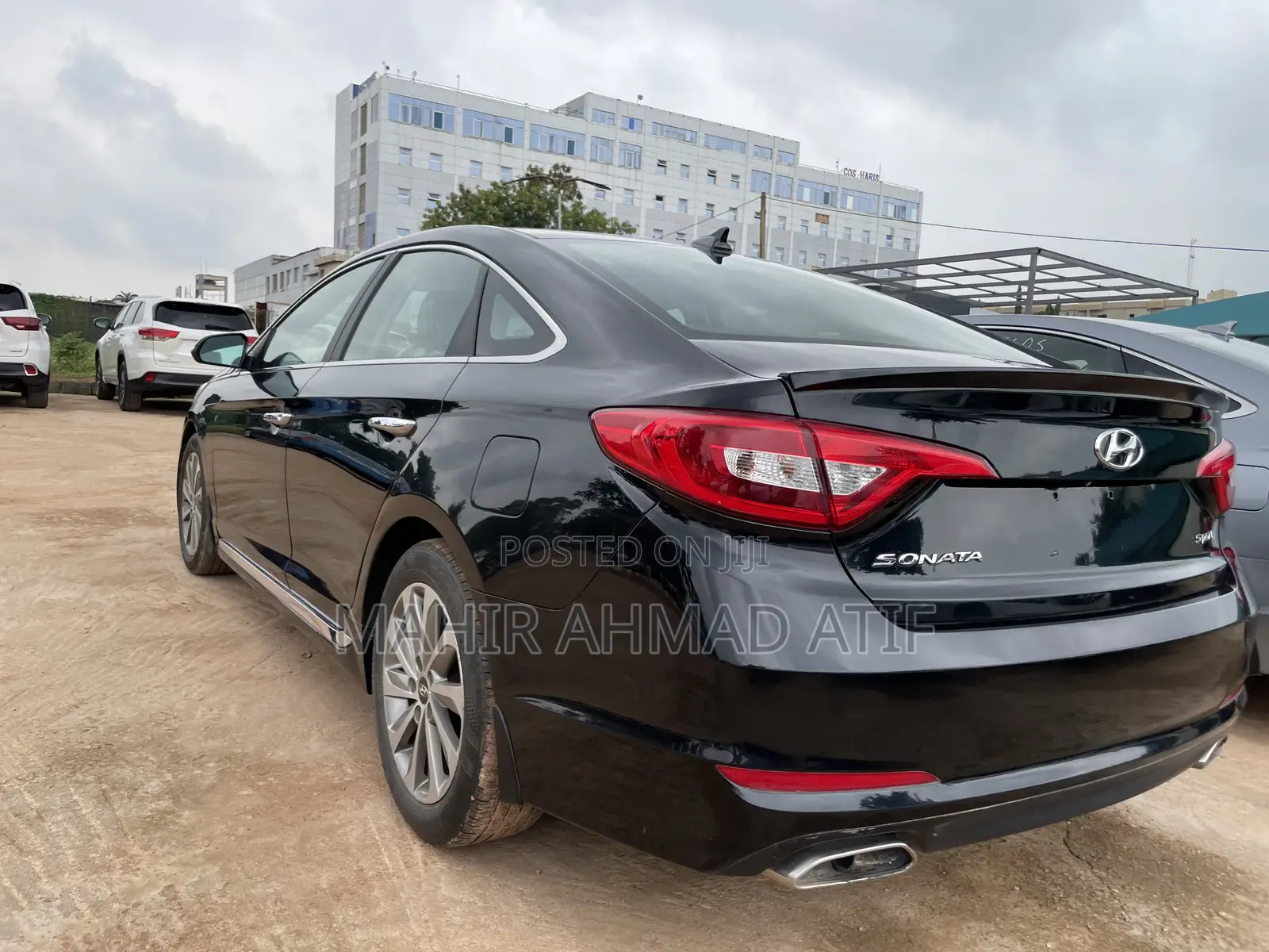 Hyundai Sonata Sport 2.0T Sedan FWD (2.0L 4cyl 6A) 2016 Black