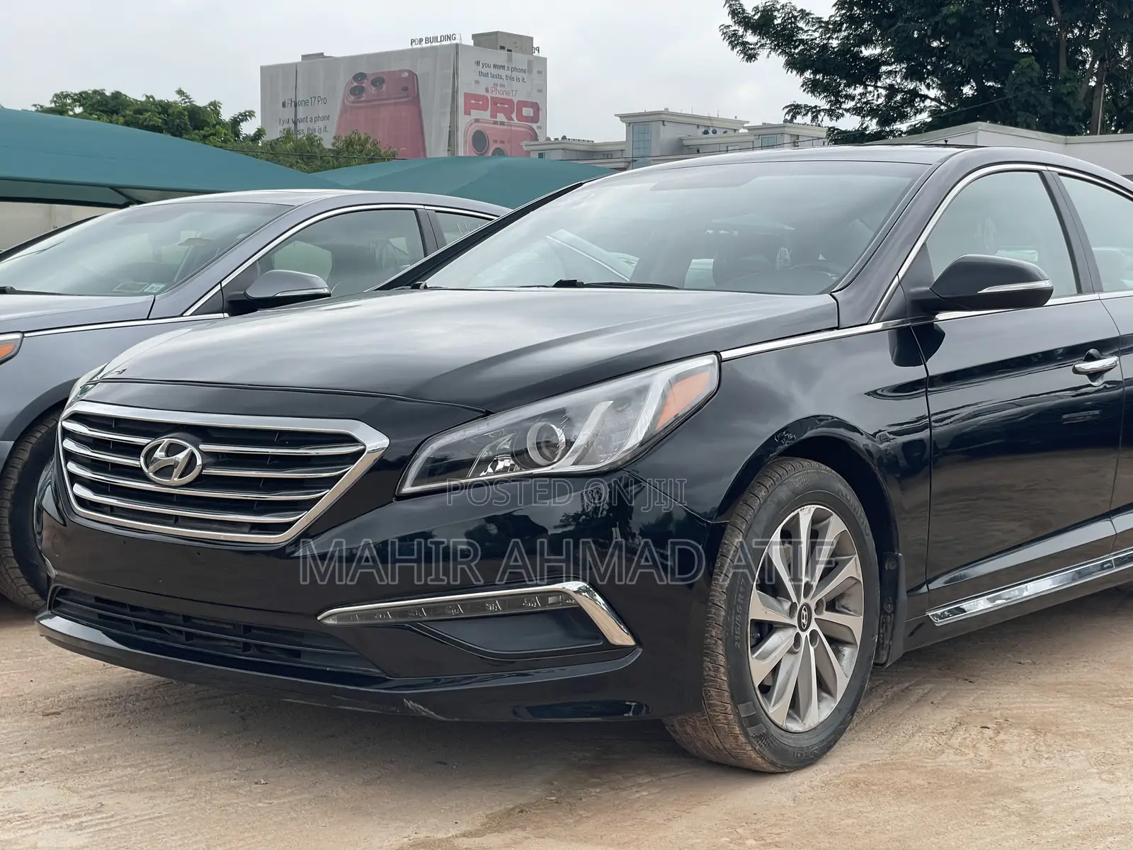 Hyundai Sonata Sport 2.0T Sedan FWD (2.0L 4cyl 6A) 2016 Black
