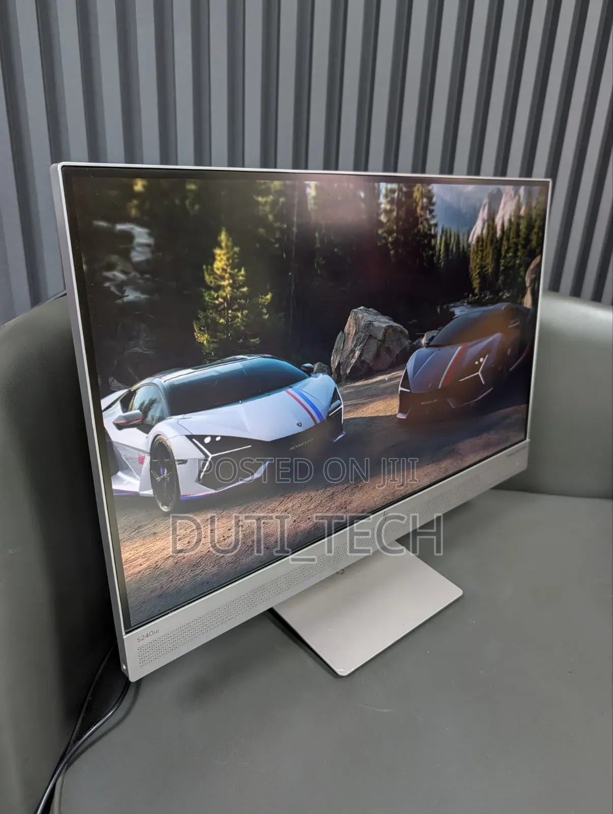 HP Wireless Charging S240uj 24" QHD IPS Monitor — USB-C, Speakers