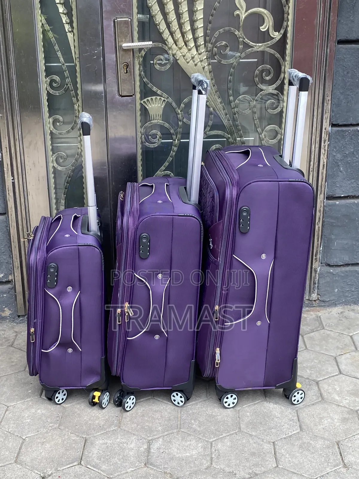 Swiss Polo 3-Piece Polyester Luggage Set