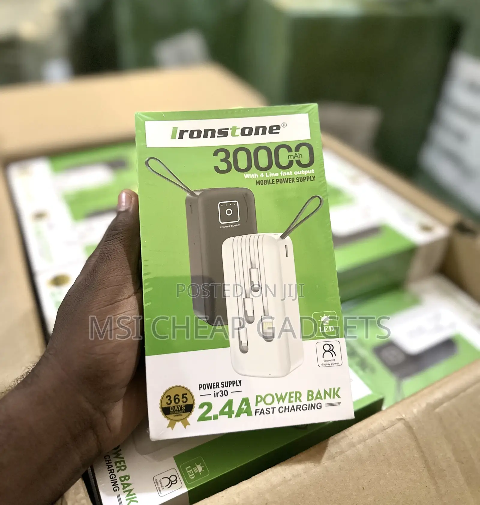 IronStone 30,000 MAH Powerbank