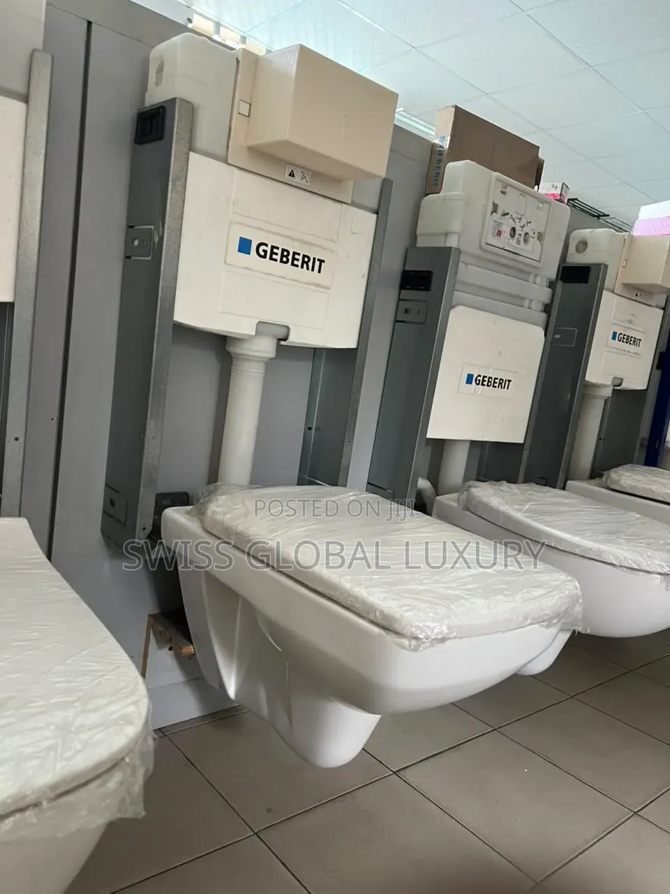 Geberit Wall Hung Toilet With Concealed Cistern