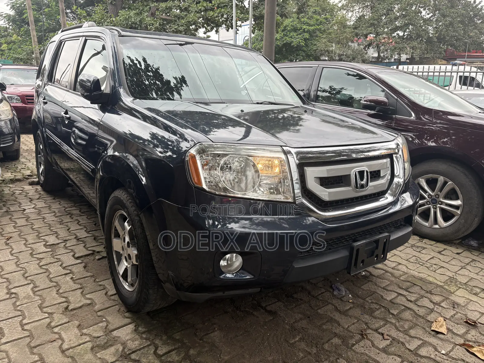 Honda Pilot Touring w/RES/Navi 4WD (3.5L 6cyl 5A) 2010 Blue