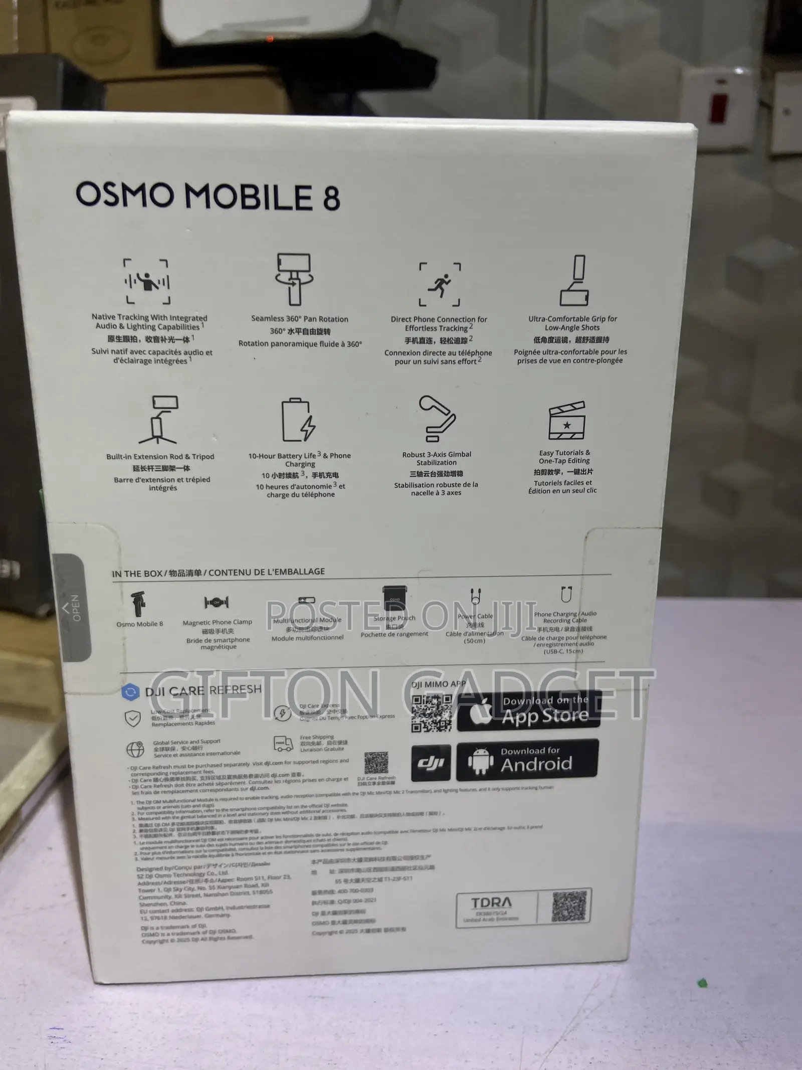 DJI Osmo Mobile 8 Handheld Smartphone Gimbal Stabilizer
