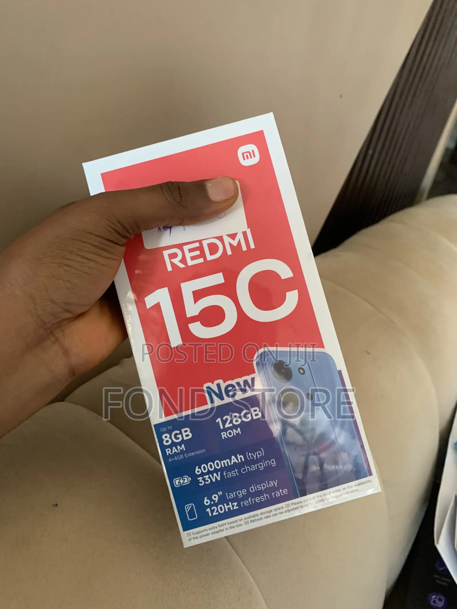 New Xiaomi Redmi 15C 4G 128 GB Black