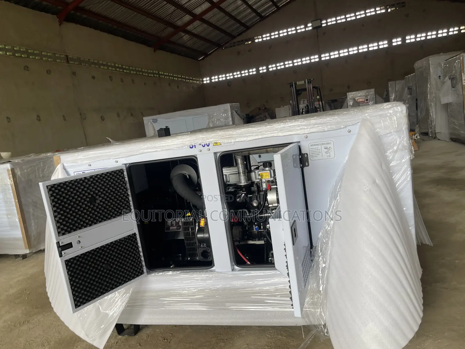 Perkins 50kVA Soundproof Generator for Home and Business