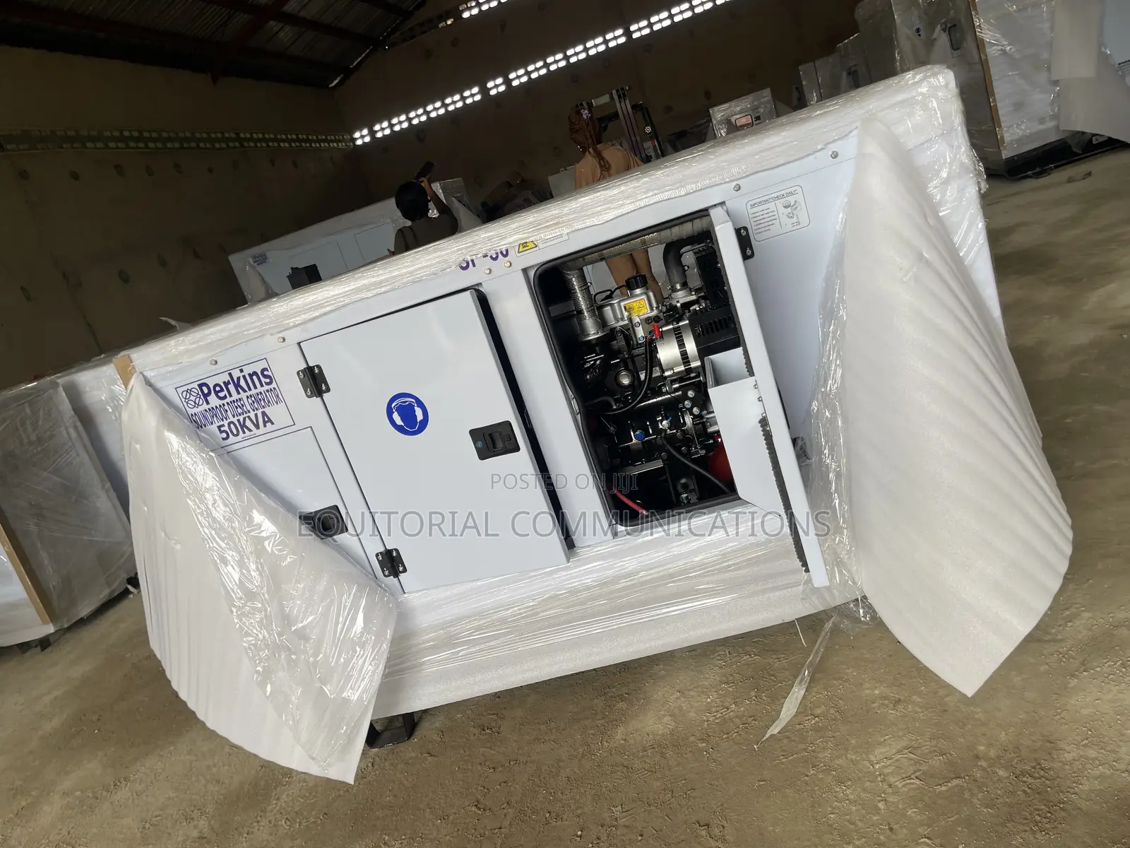 Perkins 50kVA Diesel Generator With Soundproof Canopy