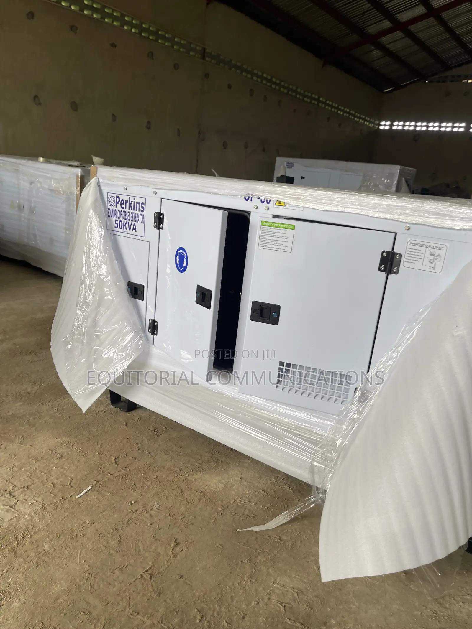 Perkins 50kVA Diesel Generator With Soundproof Canopy