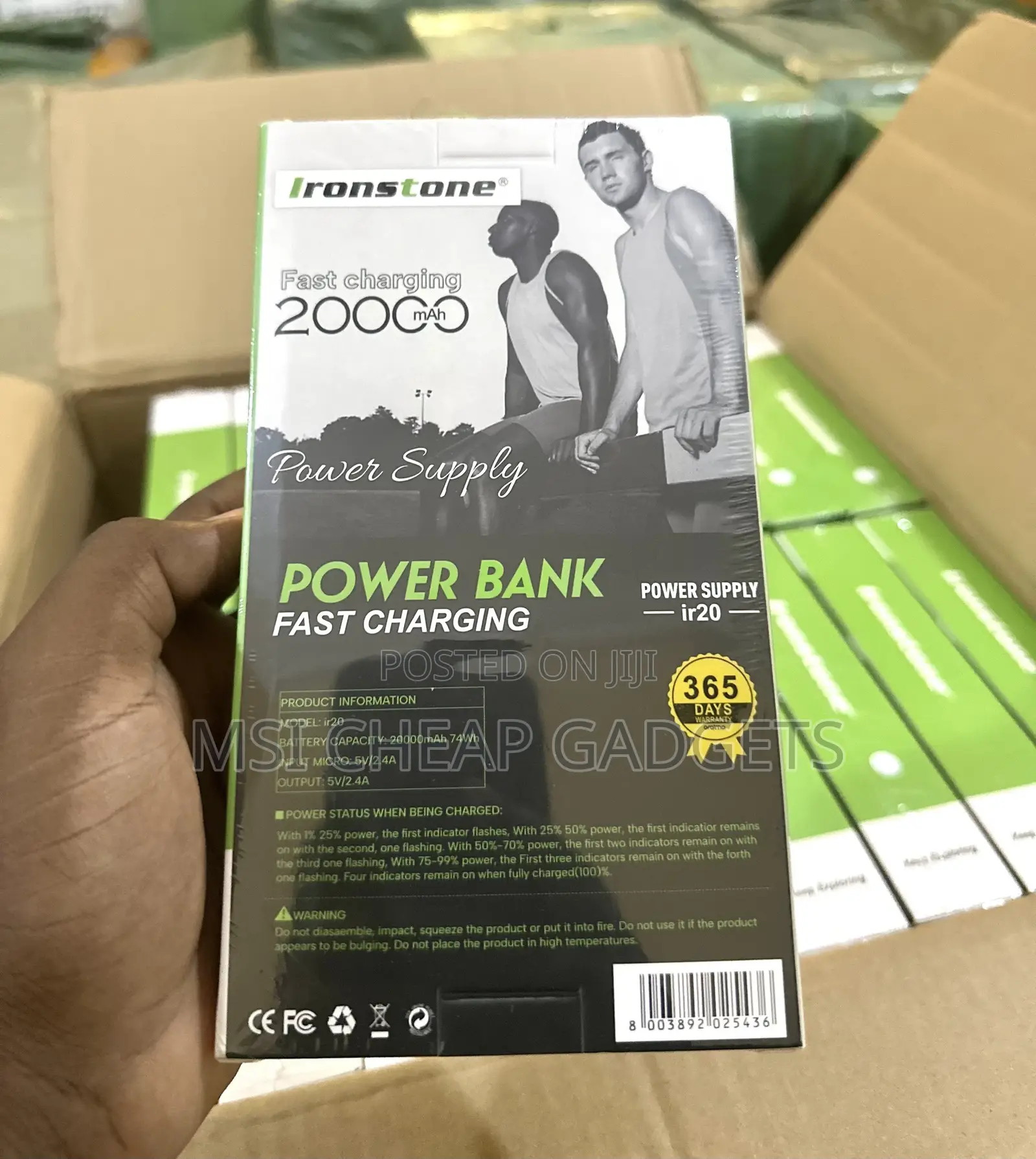 IronStone 20,000 MAH Powerbank