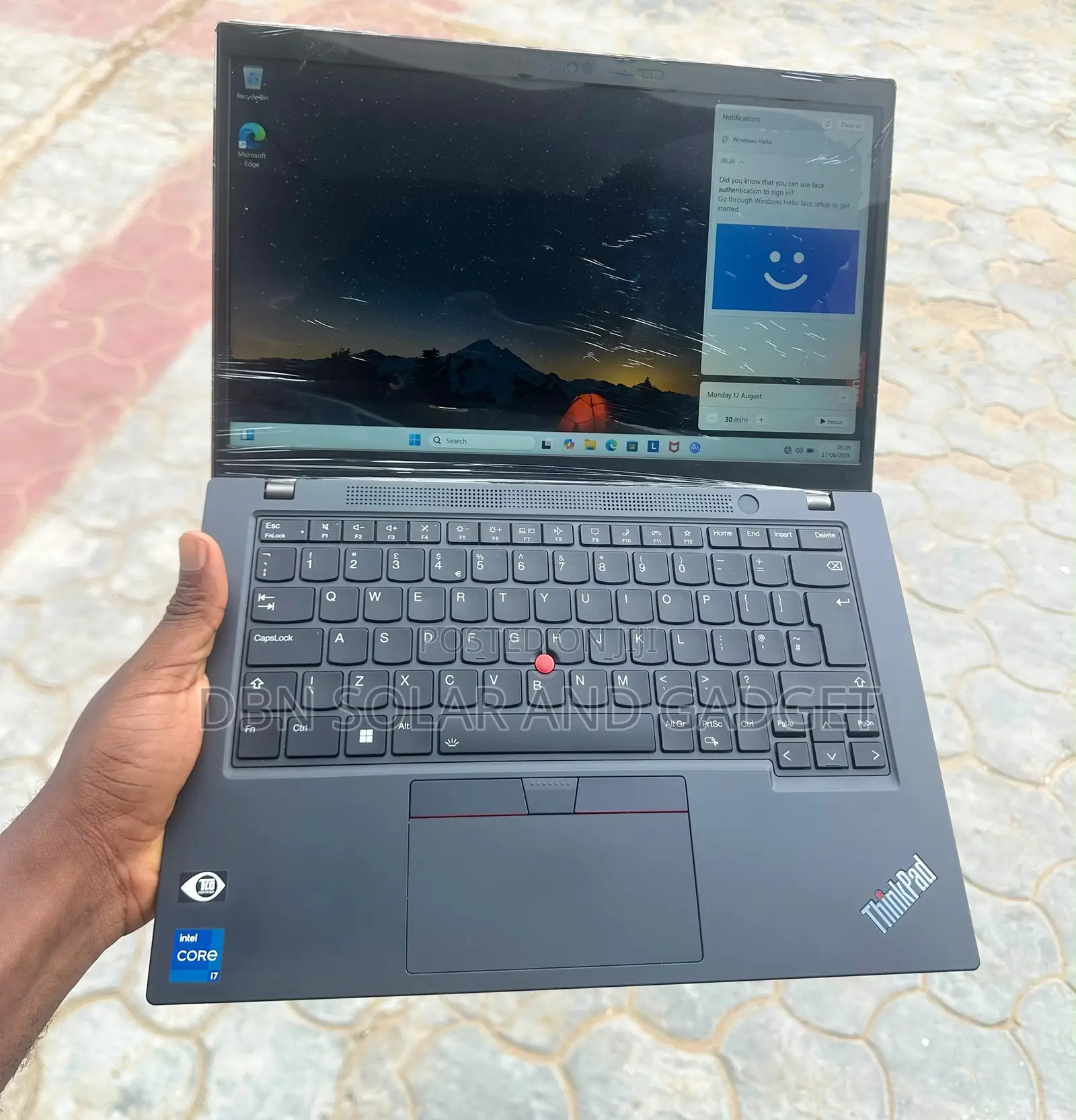 New Laptop Lenovo ThinkPad L14 16GB Intel Core i7 SSD 256GB