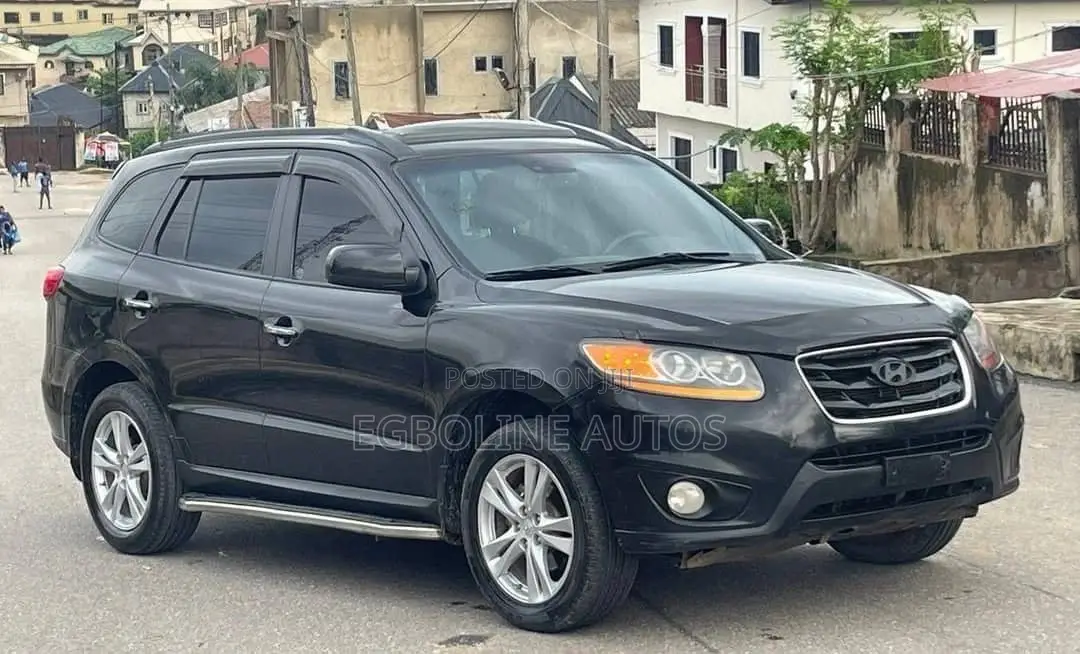 Hyundai Santa Fe Limited 2011 Black