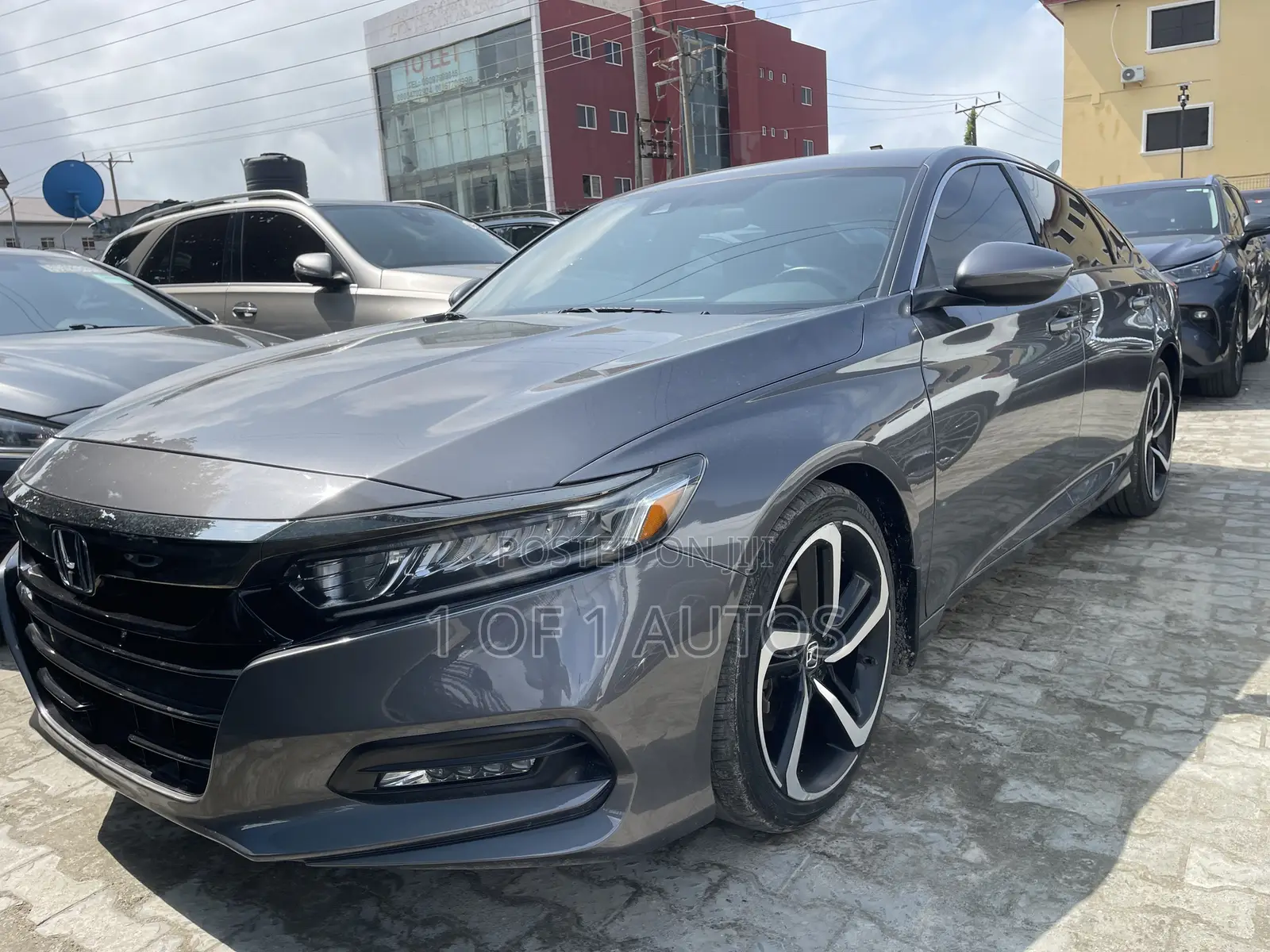 Honda Accord Sport 2018 Gray