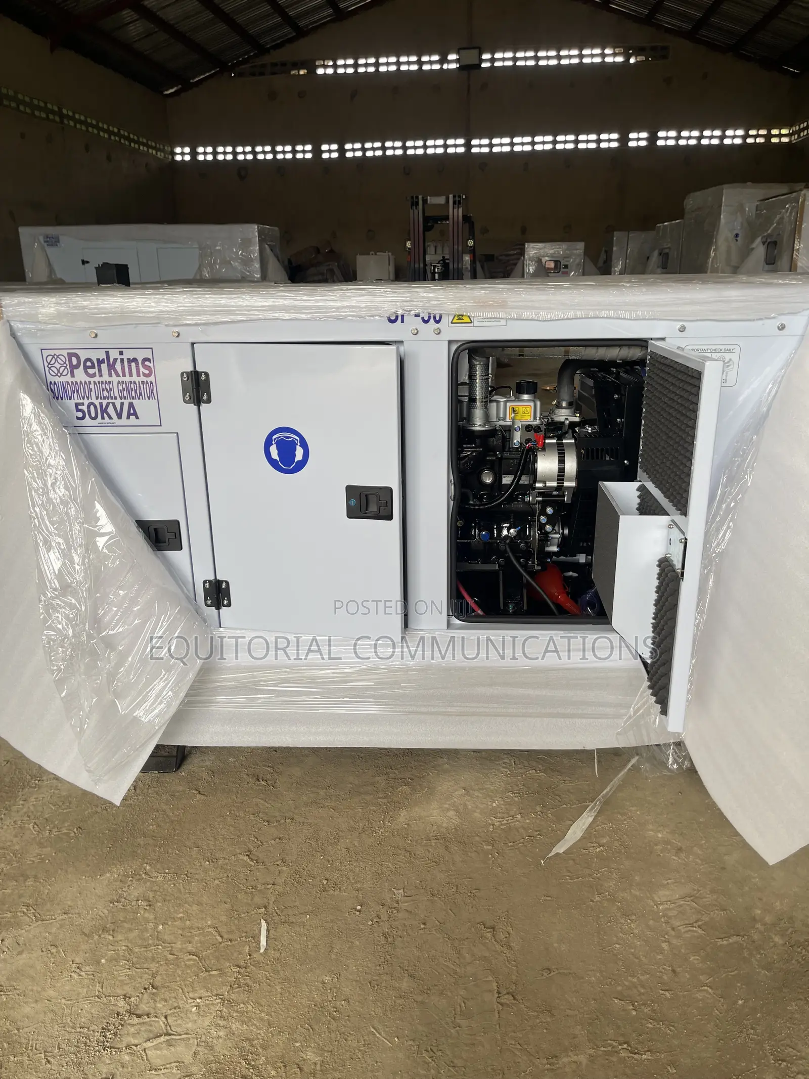 Perkins 50kVA Silent Genset for Reliable Backup Power