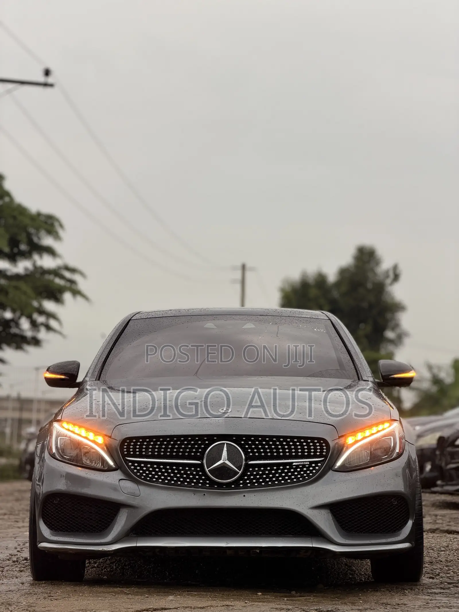 Mercedes-Benz C43 4Matic Sedan AWD (3.0L V6 9AM) 2018 Gray