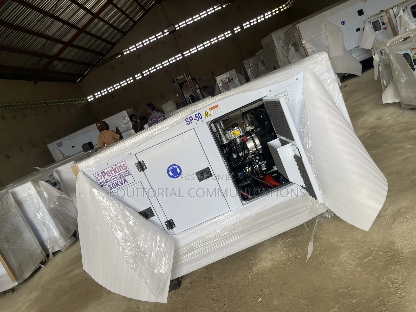 Perkins 50kVA Soundproof Generator for Reliable Electricity