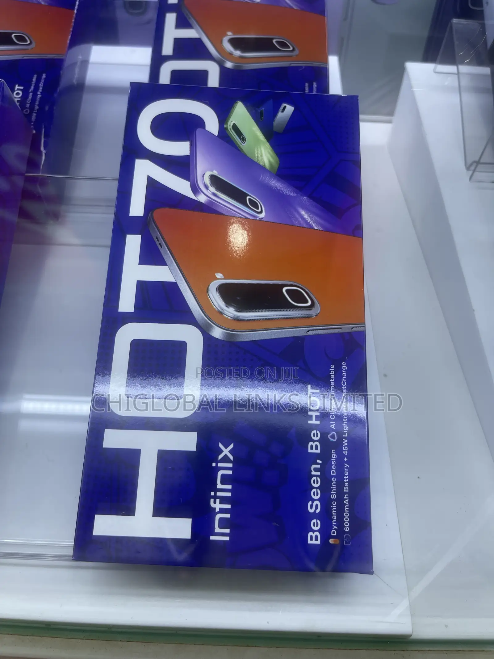 New Infinix Hot 70 128 GB Black
