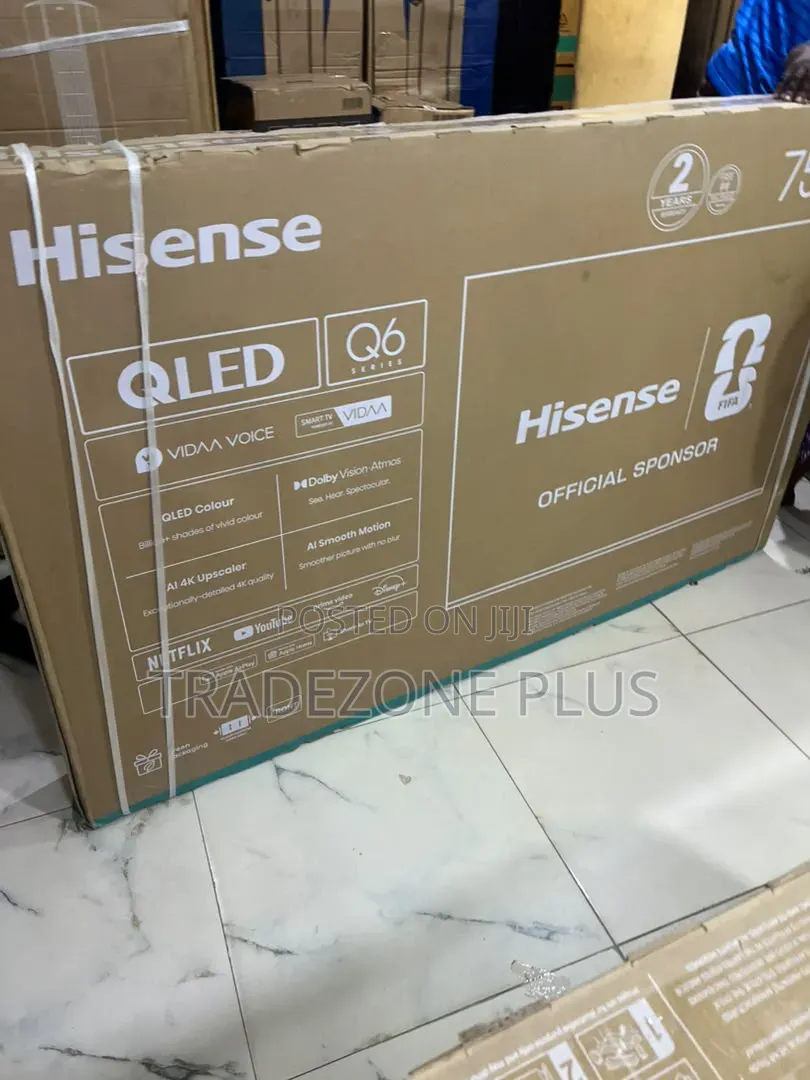 Affordable Hisense 75 Inches Qled Smart TV