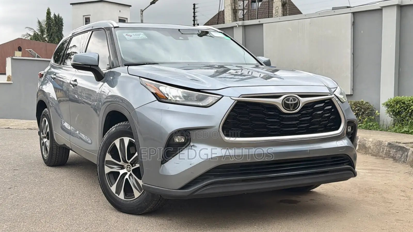 Toyota Highlander 2020 Blue