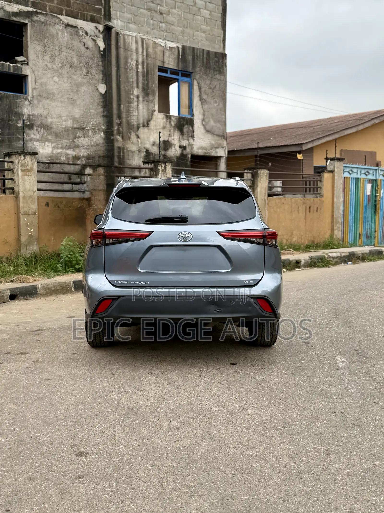 Toyota Highlander 2020 Blue