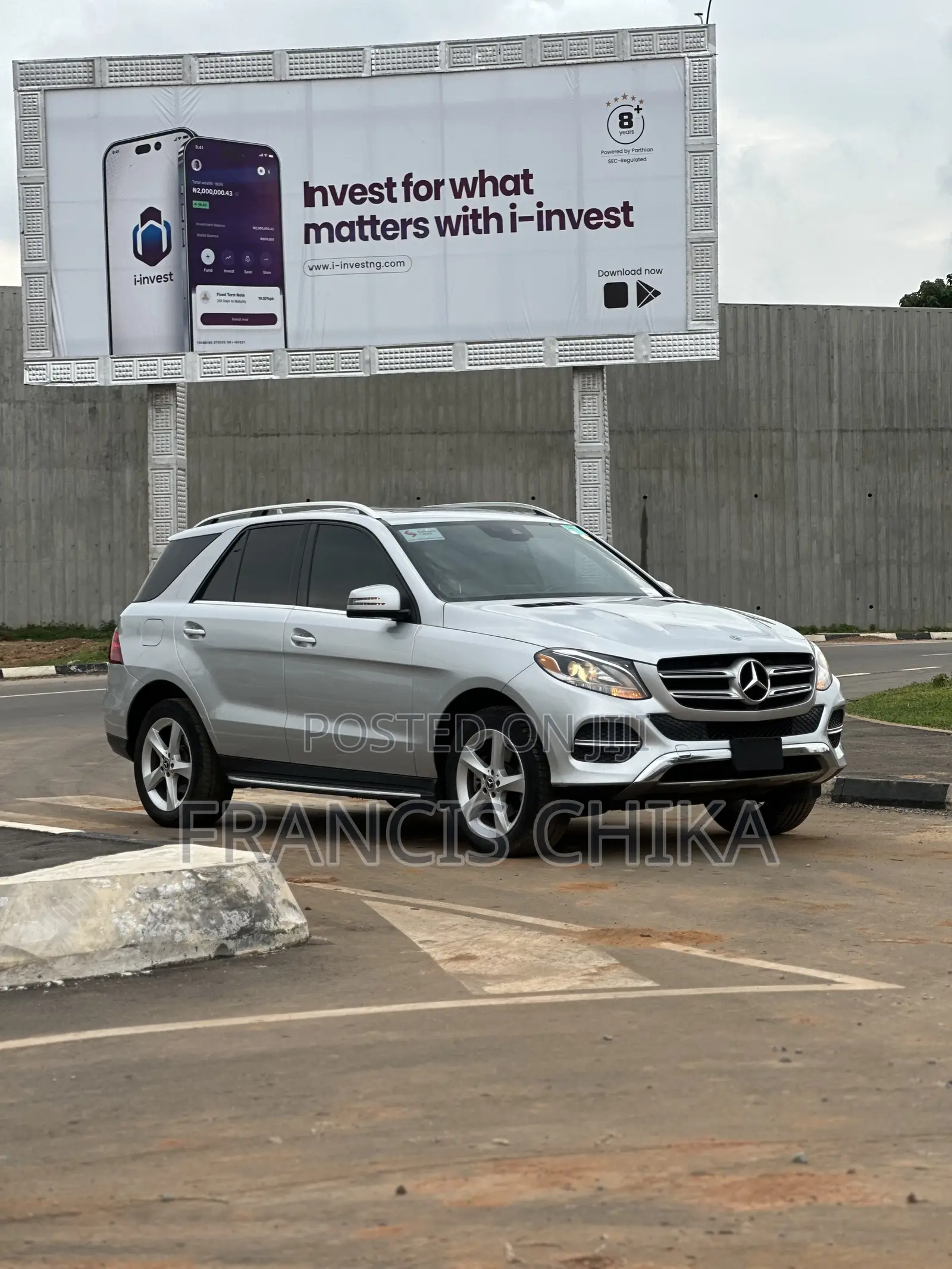 Mercedes-Benz GLE-Class 2018 Silver