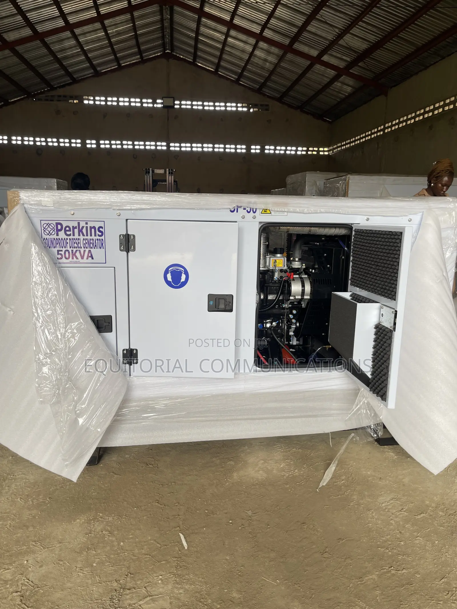 Perkins 50kVA Diesel Generator for Everyday Power Backup