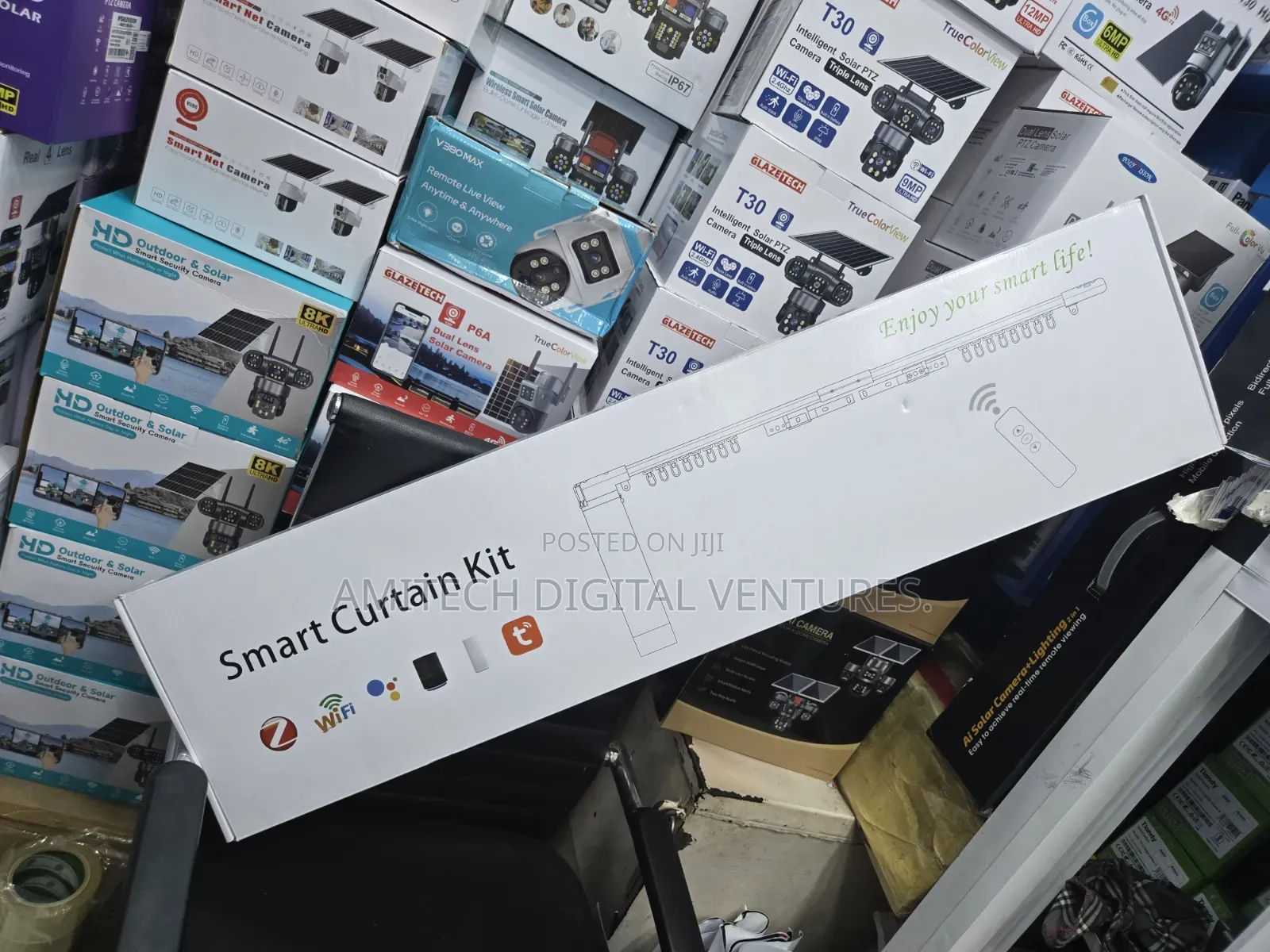 Smart Curtains Kit 6.2m Tuya