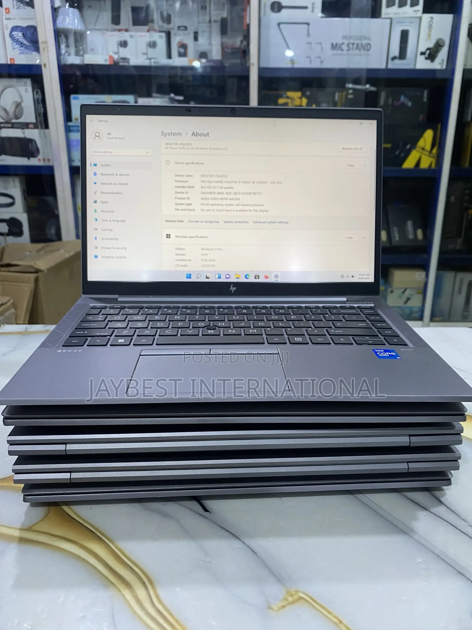 Laptop HP ZBook Firefly G8 16GB Intel Core i5 SSD 256GB