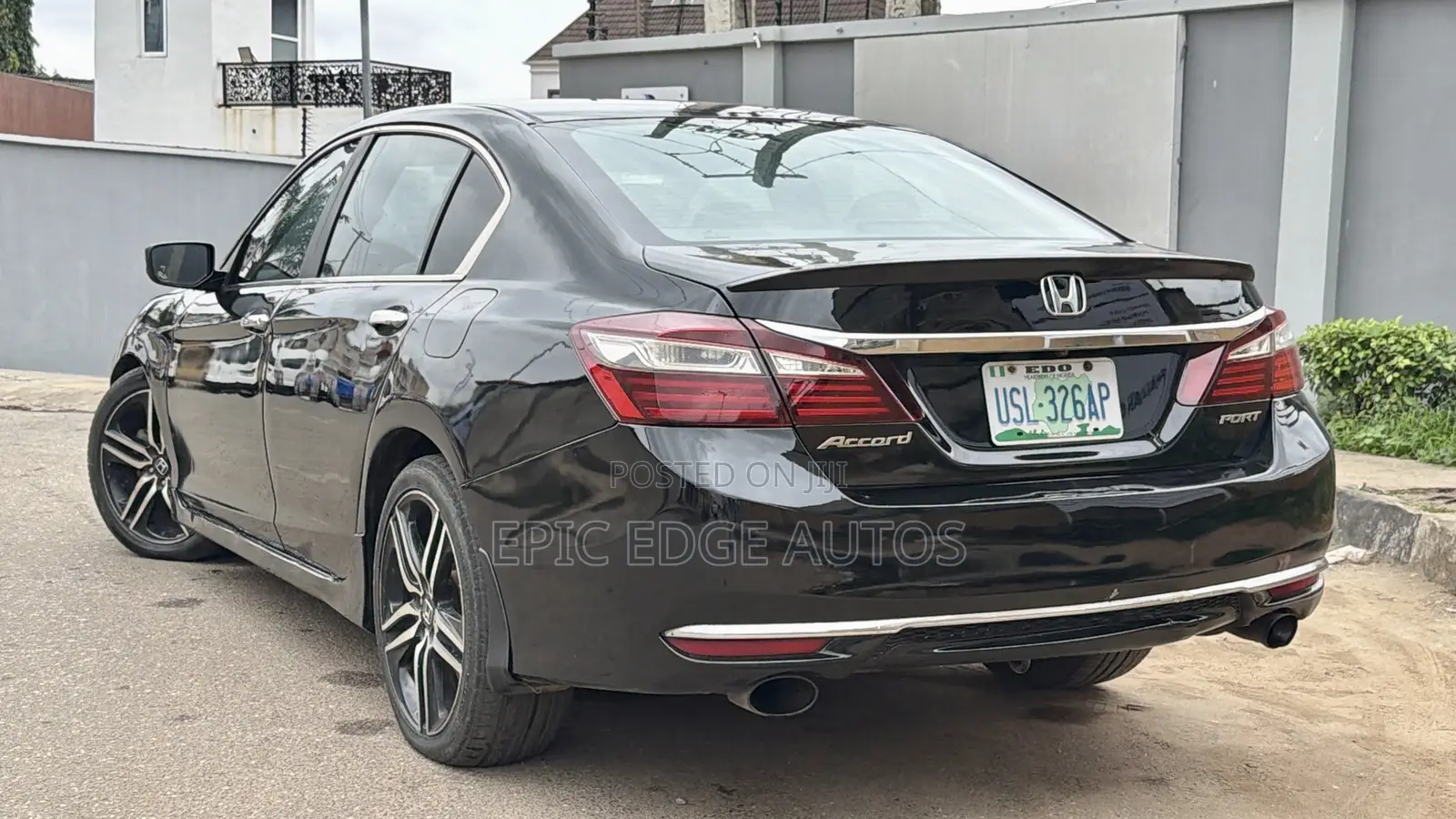 Honda Accord Sport 4dr Sedan FWD (2.4L 4cyl 2A) 2016 Black