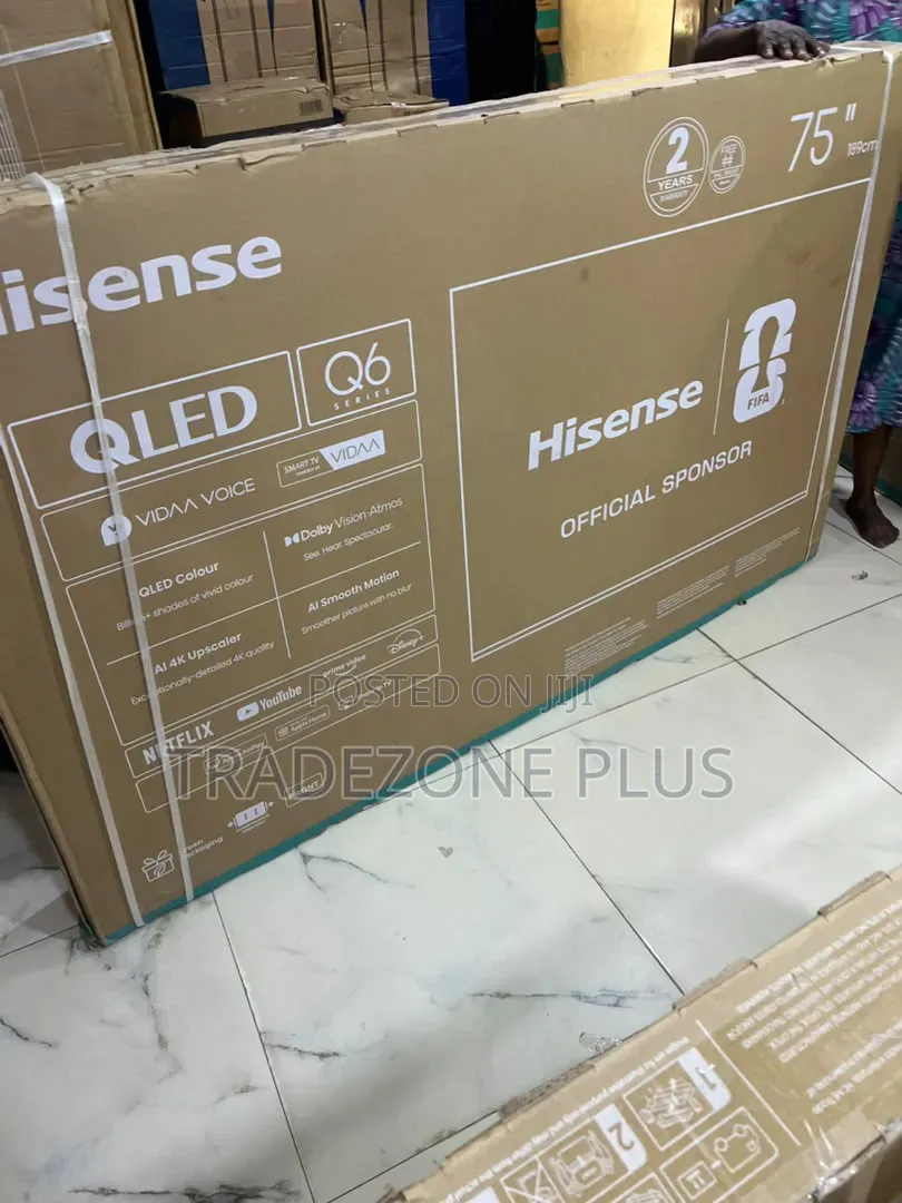 Hisense 75 Qled Featuring Quantum Dot Color