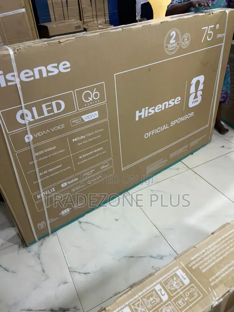 Hisense 75 Qled Featuring Quantum Dot Color
